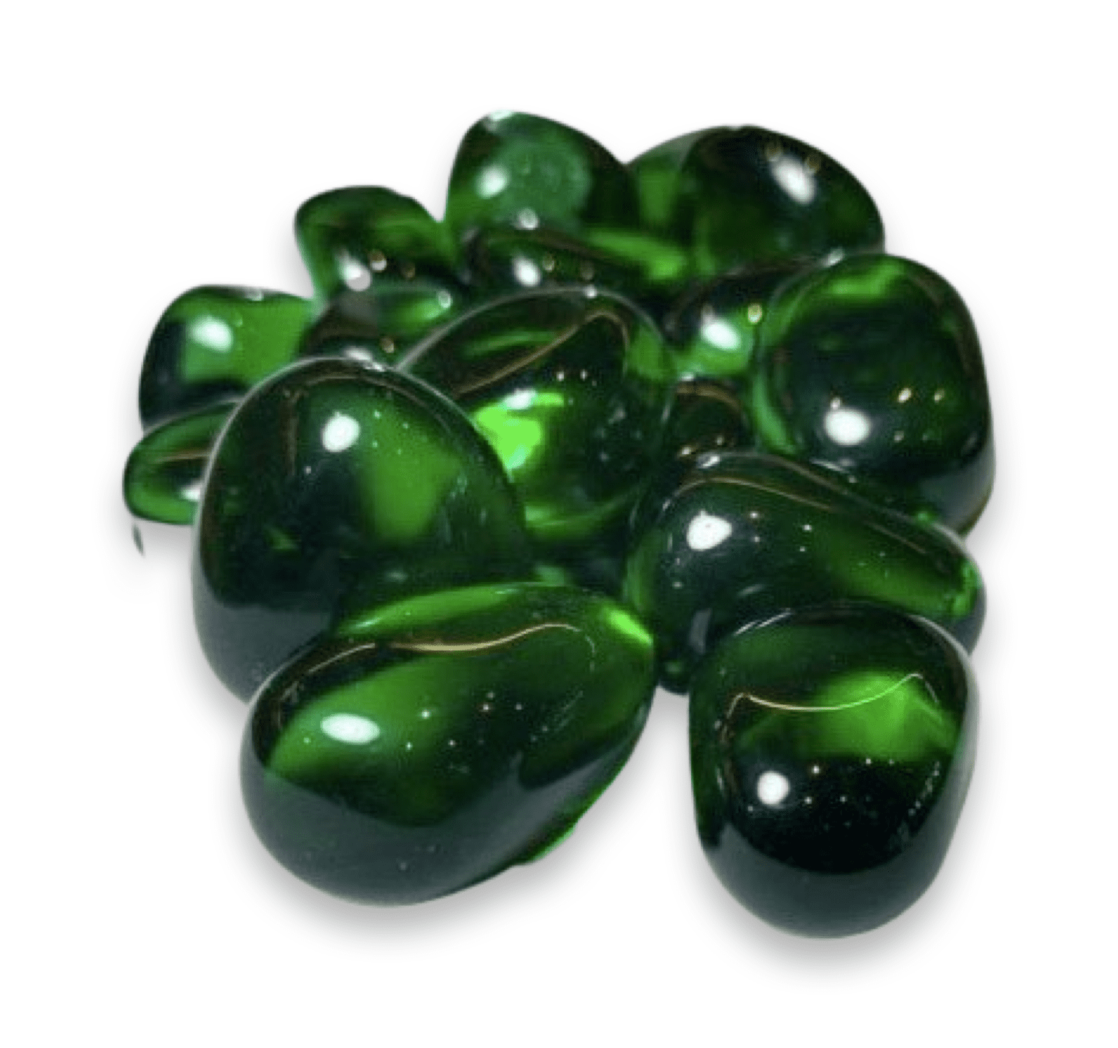 Green and clearance black stone